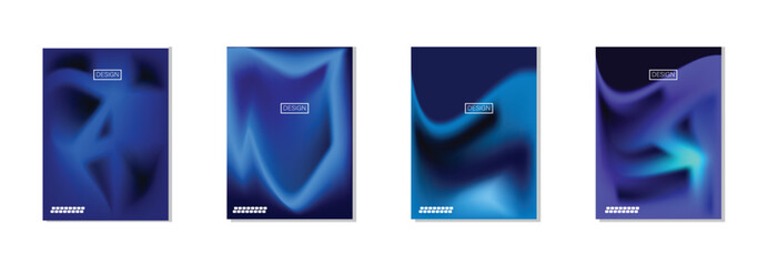 collection of abstract backgrounds with beautiful gradation colors, colorful backgrounds for poster flyer banner backdrop.vertical banner.cool fluid background vector illustration.