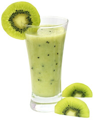 Fototapeta na wymiar Kiwi juice