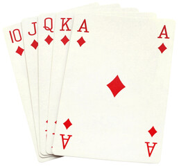 Straight flush for playing poker