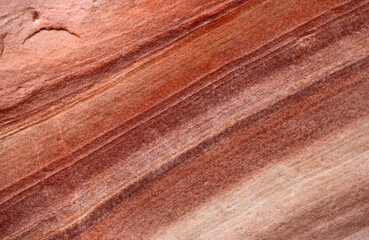 Obraz premium Reddish texture in sandstone - Valley of Fire State Park, Nevada