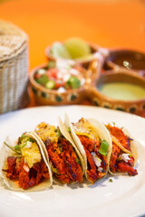 Tacos al Pastor, Alta Cocina Mexicana, Platillos