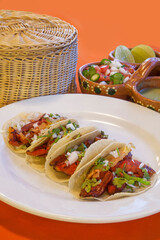 Tacos al Pastor, Alta Cocina Mexicana, Platillos