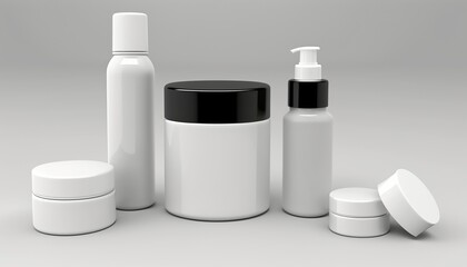 packaging for various cosmetic product