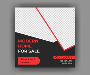 Real Estate Social Media Post & Web banner
