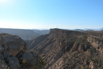 View of the watchman viewpoint in Mexico