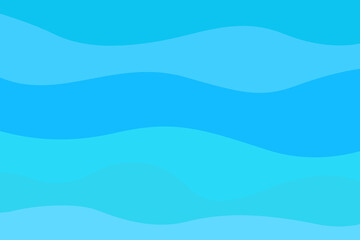 Abstract wavy wallpaper of the surface. Waved background. Cold colors. Pattern with waves. Multicolored dinamic texture