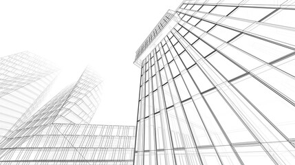 Fototapeta premium modern office building