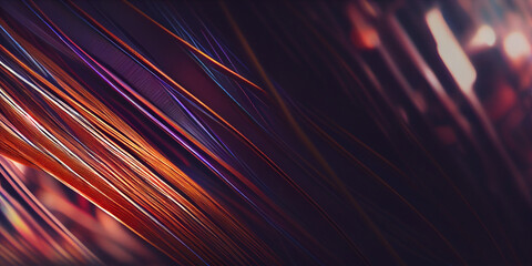 close up of copper wire, computer generated abstract background,Generative AI