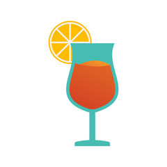 Cocktail icon. sign for mobile concept and web design. vector illustration