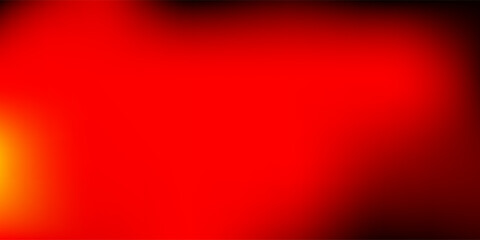 Dark Red, Yellow vector blurred texture.