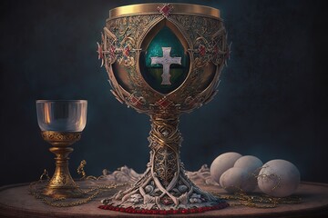 Holy grail chalice