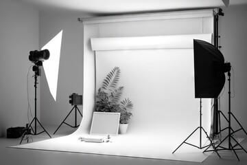 Photo studio, generative ai