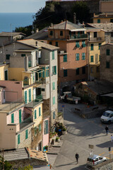 Fototapeta na wymiar Town of Corniglia in Cinque Terre