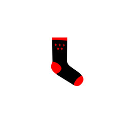 Flat Socks Vector