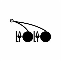 Traditional Lato lato game logo design. Design for the lato lato community. ©  K REEM STUDIO