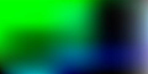 Light blue, green vector blur texture.