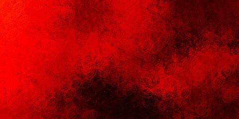 Dark orange vector backdrop with dots.
