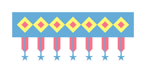 decorations toran icon illustration design art