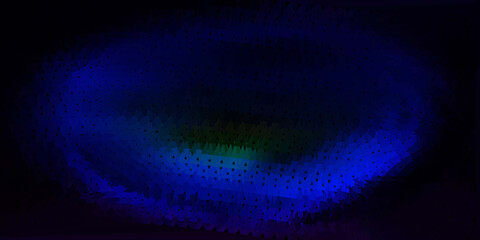 Dark multicolor vector gradient polygon texture.