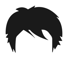 hair, woman, haircut short icon