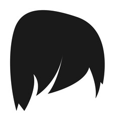hair, woman, haircut long icon