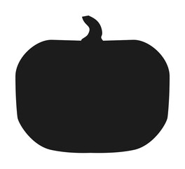 pumpkin halloween silhouette illustration design art