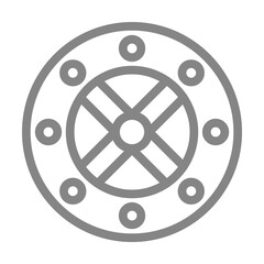 Viking, sew icon illustration design art