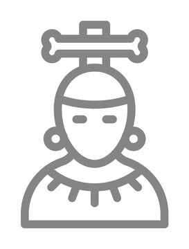Mayan icon illustration design art