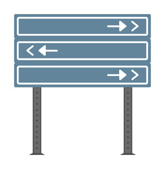 Information sign colored icon