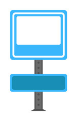 Display information colored icon