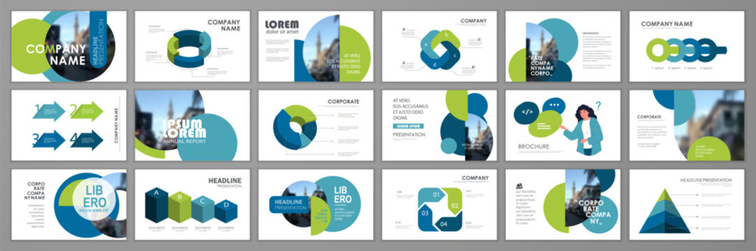 Presentation slide layout