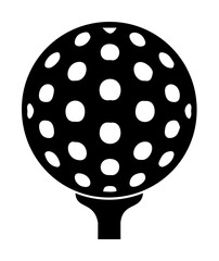 golf ball icon illustration design art