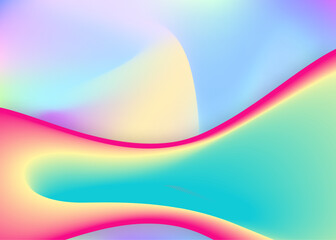 Liquid elements background with dynamic shapes and fluid.
