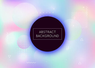 Holographic Fluid. Neon Pattern. Shiny Multicolor Magazine. Geometric Design. Simple Flyer. Vibrant Dots. Light Vector. Blue Space Shape. Purple Holographic Fluid