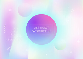 Hologram Fluid. Round Pearlescent Backdrop. Simple Flyer. Violet Light Design. Retro Layout. Geometric Presentation. Memphis Dots. Minimalist Pattern. Blue Hologram Fluid