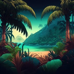 Tropic Wallpaper Background