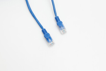 blue network cable