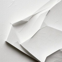 white torn paper texture Generative Ai