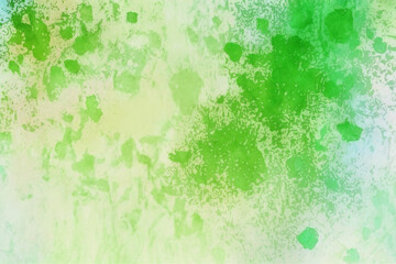 Fototapeta premium Abstract light green watercolor background, greeting card, textile design. Generative AI