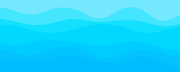 Abstract wavy wallpaper of the surface. Waved background. Cold colors. Pattern with lines and waves. Multicolored texture. Dinamic texture. Doodle for design