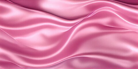 Obraz premium Texture of silk fabric. Pink silk satin background. Beautiful soft folds on the smooth surface of the fabric. luxury background. generative ai
