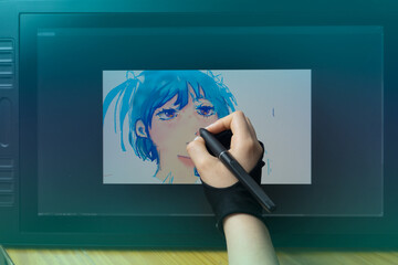 Illustration and digital graphic design