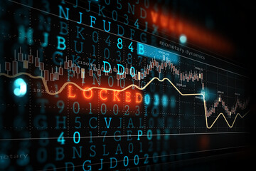 Cyber security concept . Mixed media