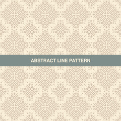 Vector seamless geometric pattern texture