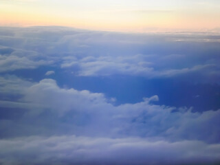 vistas from an airplane