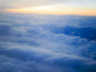 vistas from an airplane