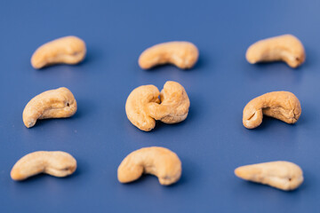 nuts on a table