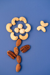 nuts on a table