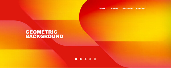 Geometric fluid shapes with liquid colors abstract background. Vector Illustration For Wallpaper, Banner, Background, Card, Book Illustration, landing page