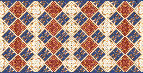 a beautiful ornamental batik pattern that has become a traditional symbol with a unique blend of colors and styles